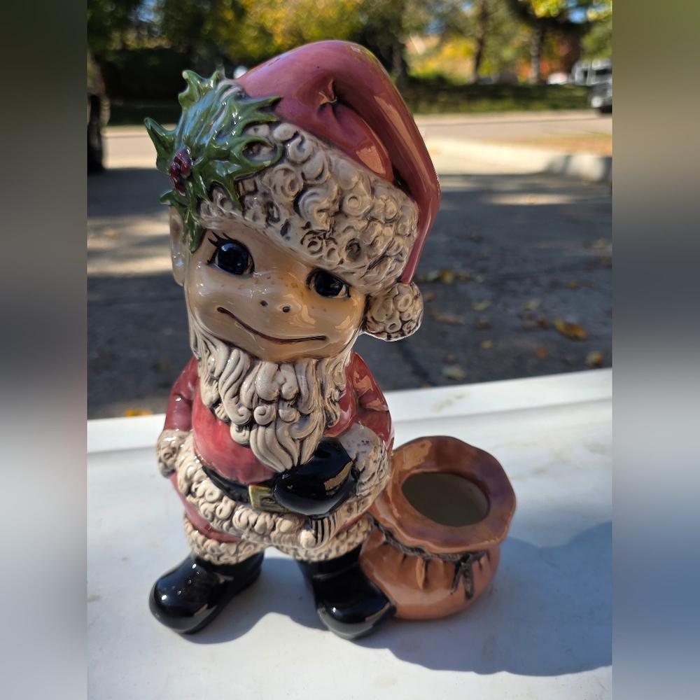 Santa Claus Elf Ceramic